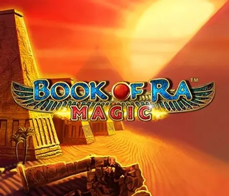 Book of Ra Magic slot logo by Greentube at Skycrown