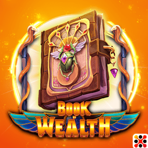 Book of Wealth slot visual from Mancala Gaming available on skycrown-casino-login-australia.com