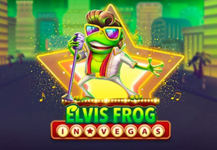 Enjoy Elvis Frog in Vegas by BGAMING – logo hosted on skycrown-casino-login-australia.com