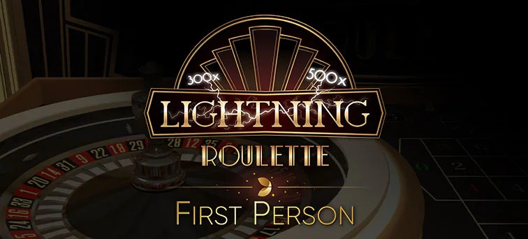 First Person Lightning Roulette slot icon by Evolution, available at Skycrown