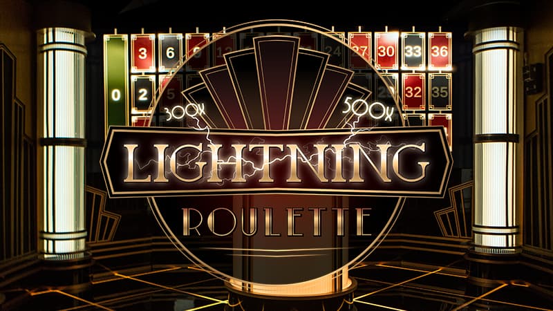 Lightning Roulette logo – Live Shows by Evolution at Skycrown
